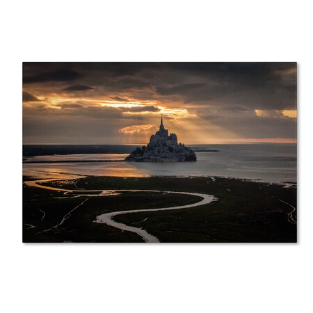 Trademark Fine Art Mathieu Rivrin 'Welcome to the Hell' Canvas Art, 16x24 RV0016-C1624GG